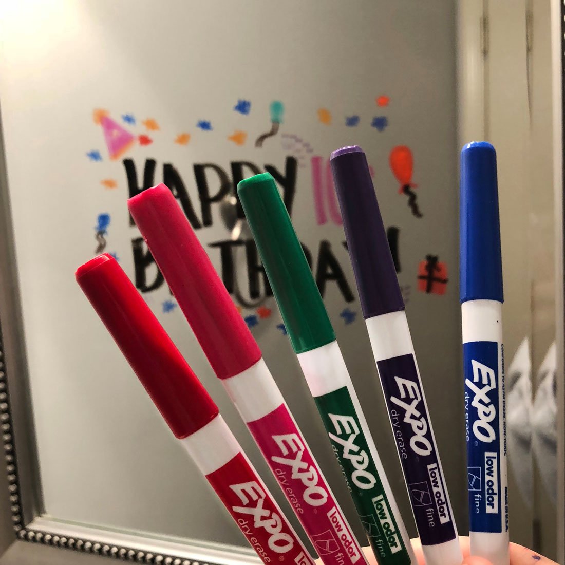 Create Motivational Mirror Notes With EXPO Marker